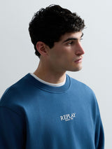 REPLAY mikina s minimalistickým logem