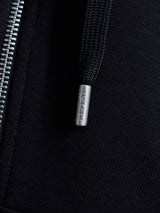 Pánská mikina na zip s kapucí a jemným nápisem "REPLAY"