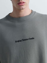 REPLAY oversized tričko s nápisem