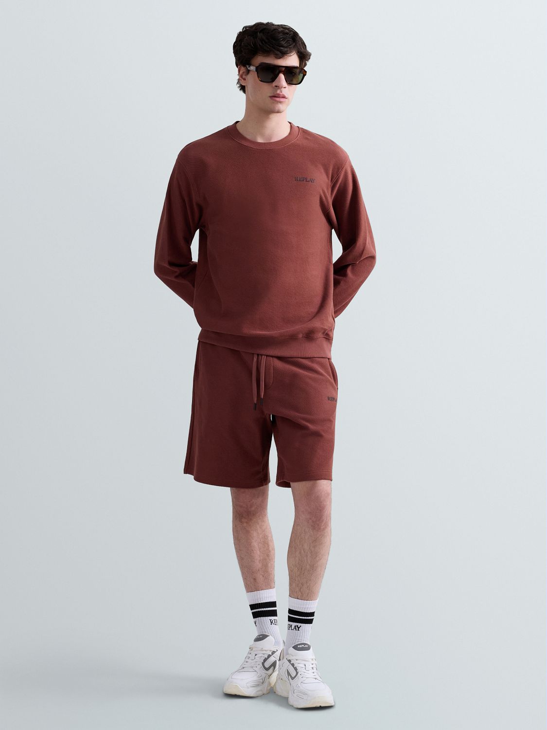 Basic mikina s jemnou strukturou