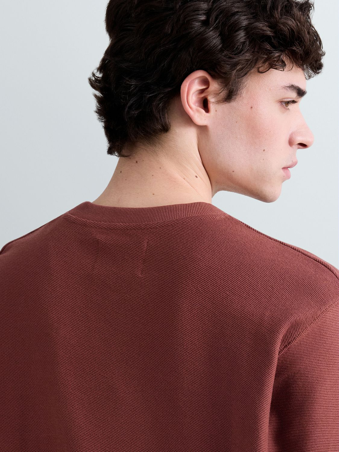 Basic mikina s jemnou strukturou