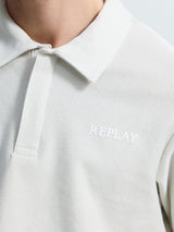 REPLAY polo tričko s decentním logem