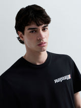 REPLAY PÁNSKÉ TRIČKO S VÝRAZNÝM LOGEM