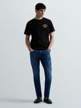 REPLAY PÁNSKÉ TRIČKO S POTISKEM NA ZÁDECH