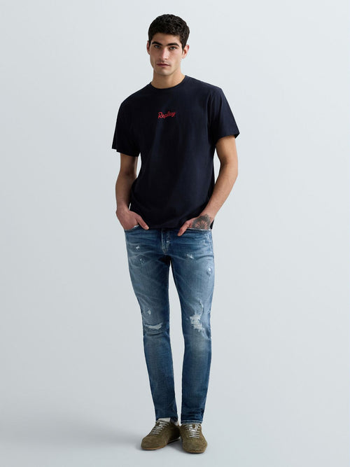 PÁNSKÉ TRIČKO REPLAY BLUE JEANS
