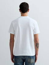 PÁNSKÉ TRIČKO S GRAFICKÝM POTISKEM REPLAY KREME - FILICE CREAM