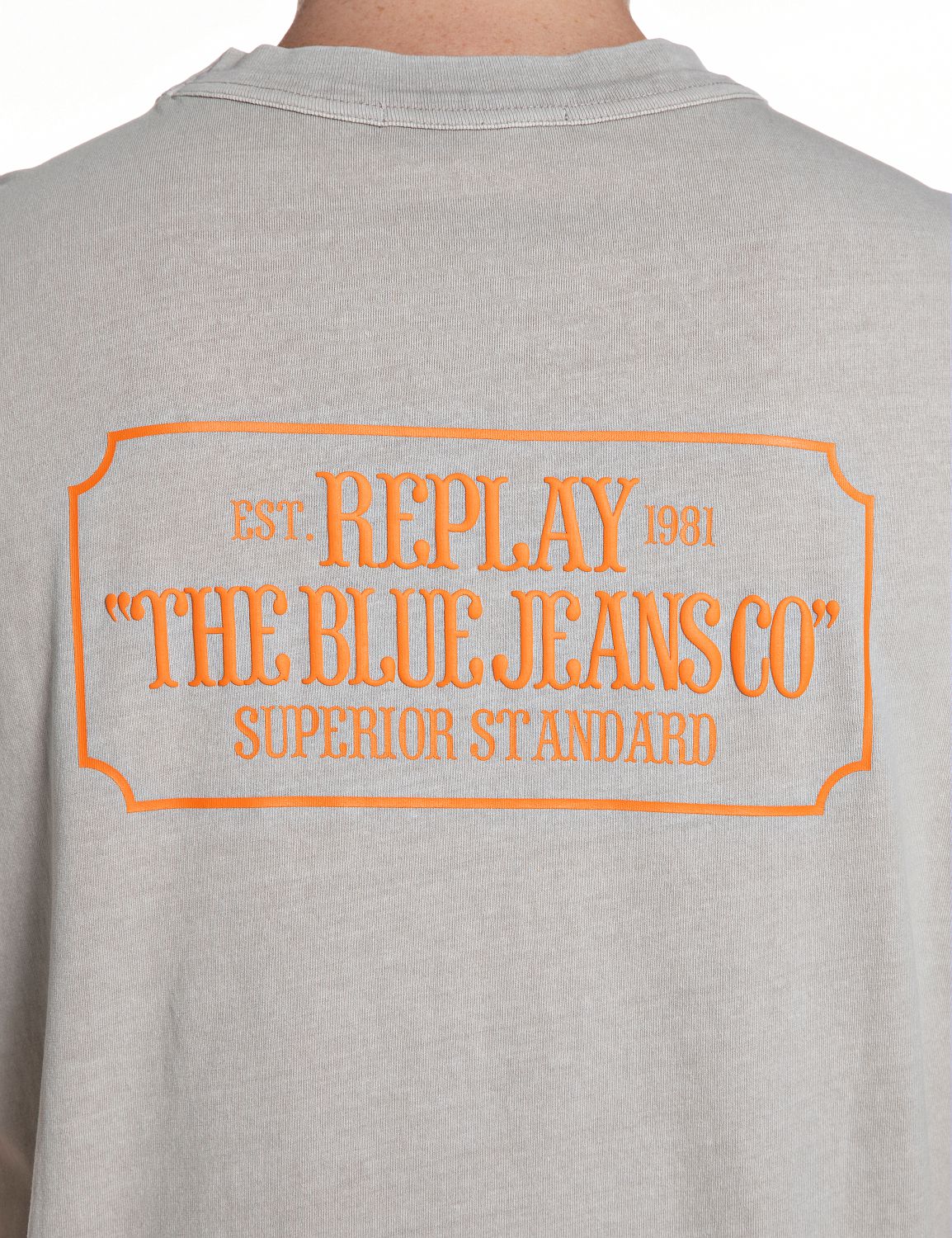 PÁNSKÉ TRIČKO S POTISKEM THE BLUE JEANS CO.NA ZÁDECH