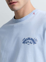 PÁNSKÉ TRIČKO S POTISKEM NA ZÁDECH