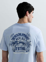 PÁNSKÉ TRIČKO S POTISKEM NA ZÁDECH