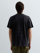 PÁNSKÉ TRIČKO S MOTORKÁŘSKÝM POTISKEM NA ZÁDECH