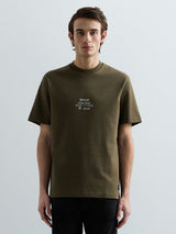 BAVLNĚNÉ TRIČKO S NÁPISEM NA HRUDI