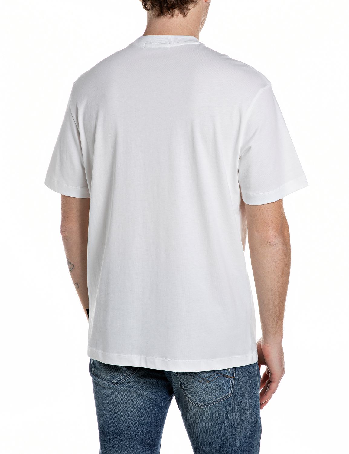 PÁNSKÉ TRIČKO S POTISKEM ORLA REPLAY