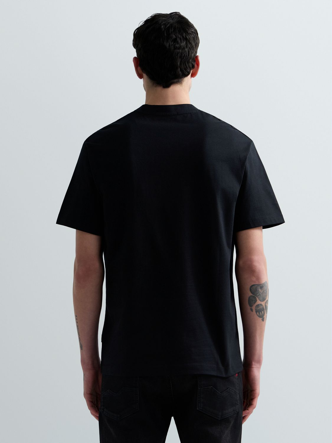 PÁNSKÉ TRIČKO S POTISKEM ORLA REPLAY