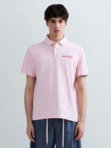 PÁNSKÉ POLO TRIČKO REPLAY S VÝŠIVKOU LOGA A JEMNÝM DETAILEM