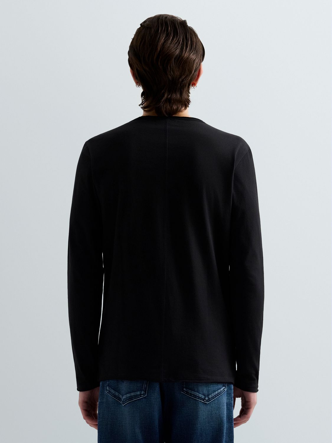 PÁNSKÉ BASIC TRIČKO S DLOUHÝM RUKÁVEM