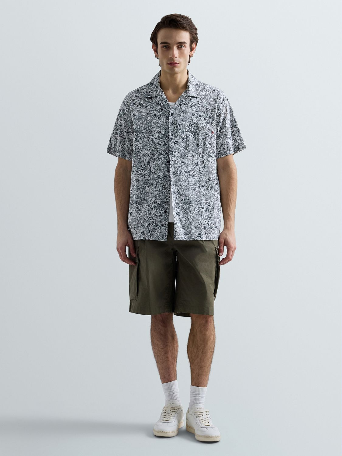 PÁNSKÁ KOŠILE REPLAY S CELOPLOŠNÝM POTISKEM