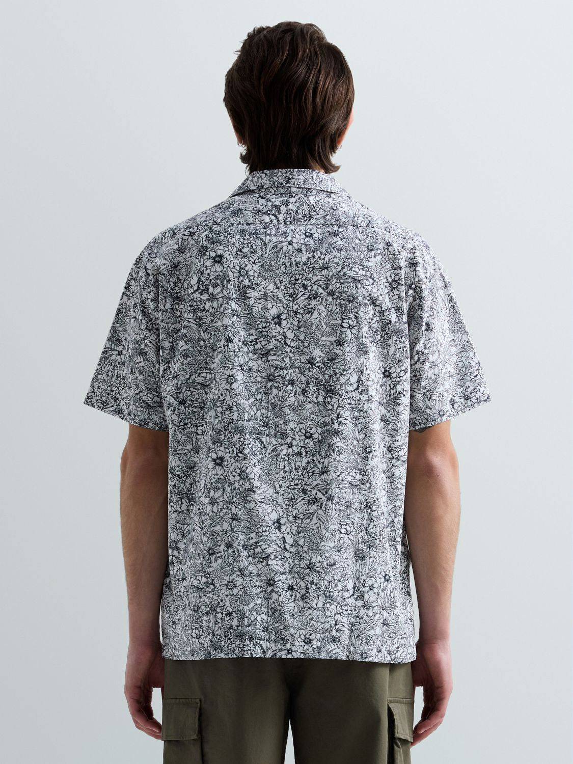 PÁNSKÁ KOŠILE REPLAY S CELOPLOŠNÝM POTISKEM