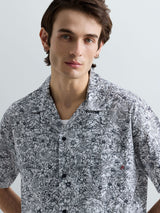 PÁNSKÁ KOŠILE REPLAY S CELOPLOŠNÝM POTISKEM