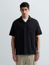 PÁNSKÁ LNĚNÁ KOŠILE S KRÁTKÝM RUKÁVEM