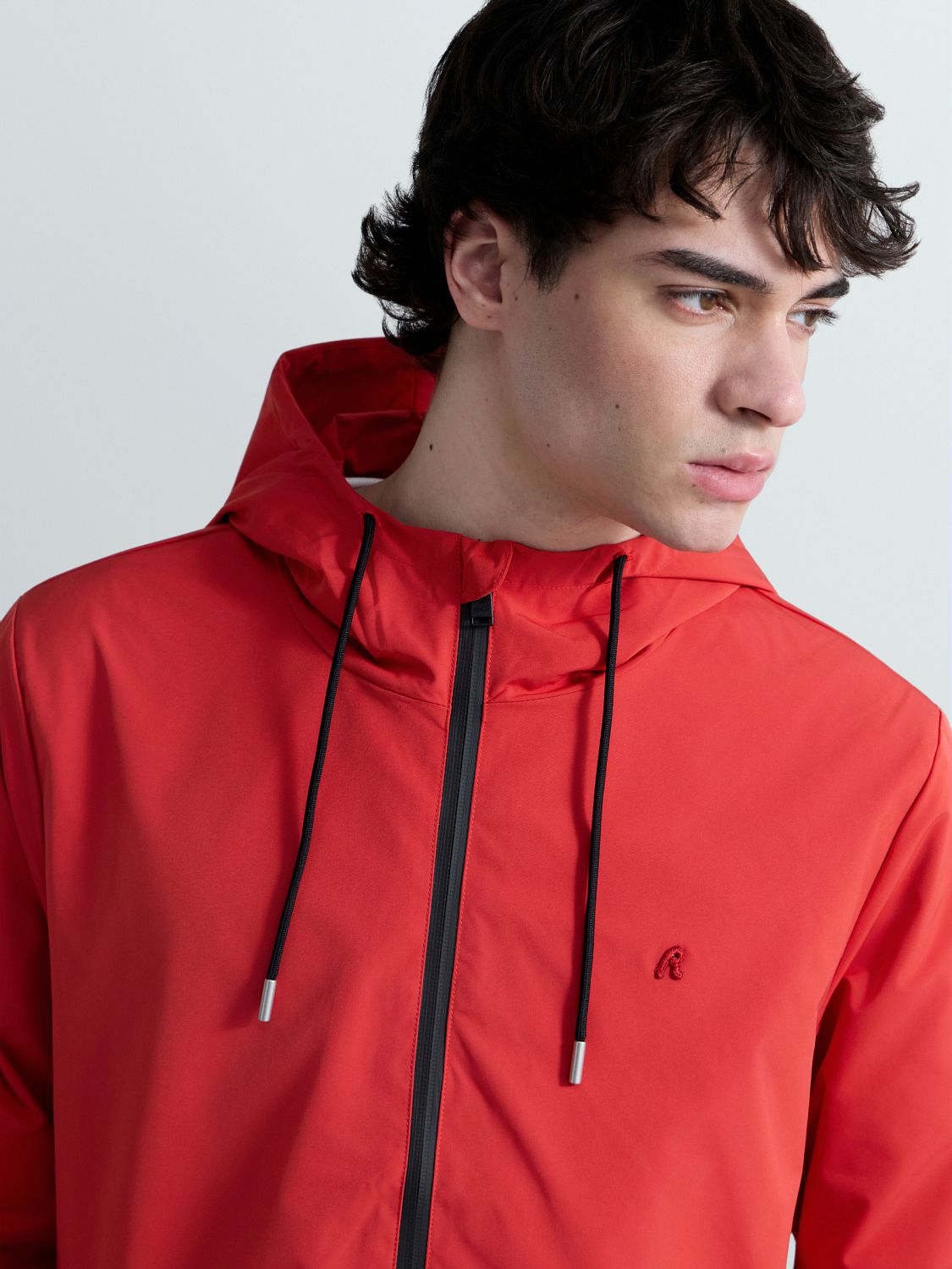 PÁNSKÁ LEHKÁ BUNDA S KAPUCÍ