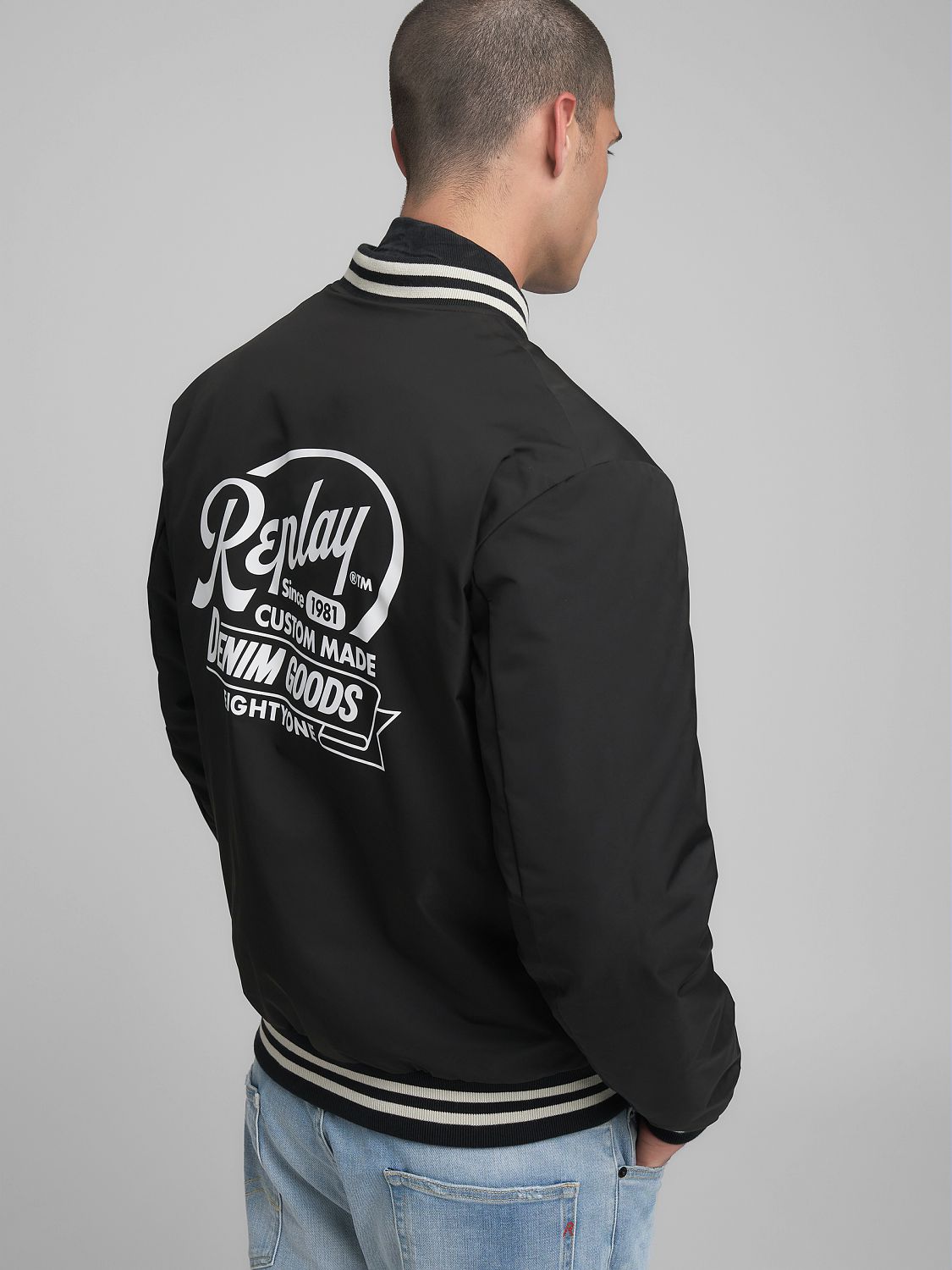Pánská varsity bunda Replay Classic