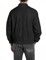 PÁNSKÁ KOŽENÁ BOMBER BUNDA - REGULAR FIT