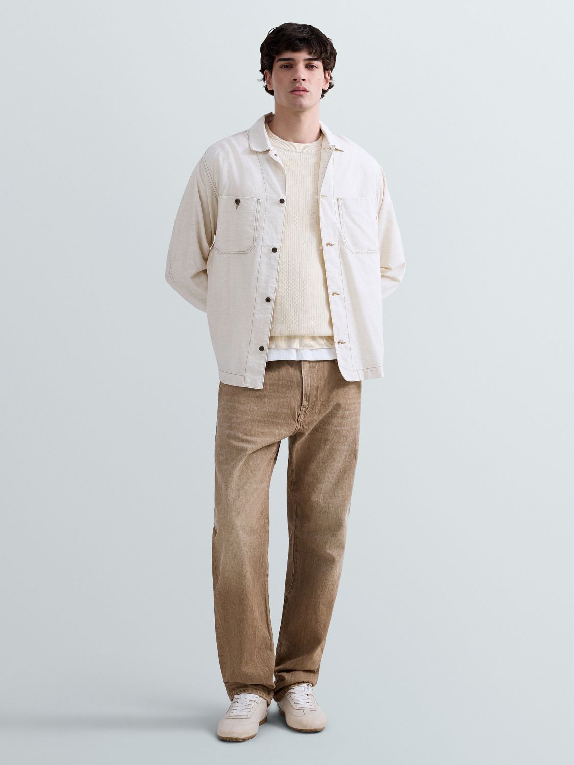 PÁNSKÁ LEHKÁ DENIMOVÁ BUNDA