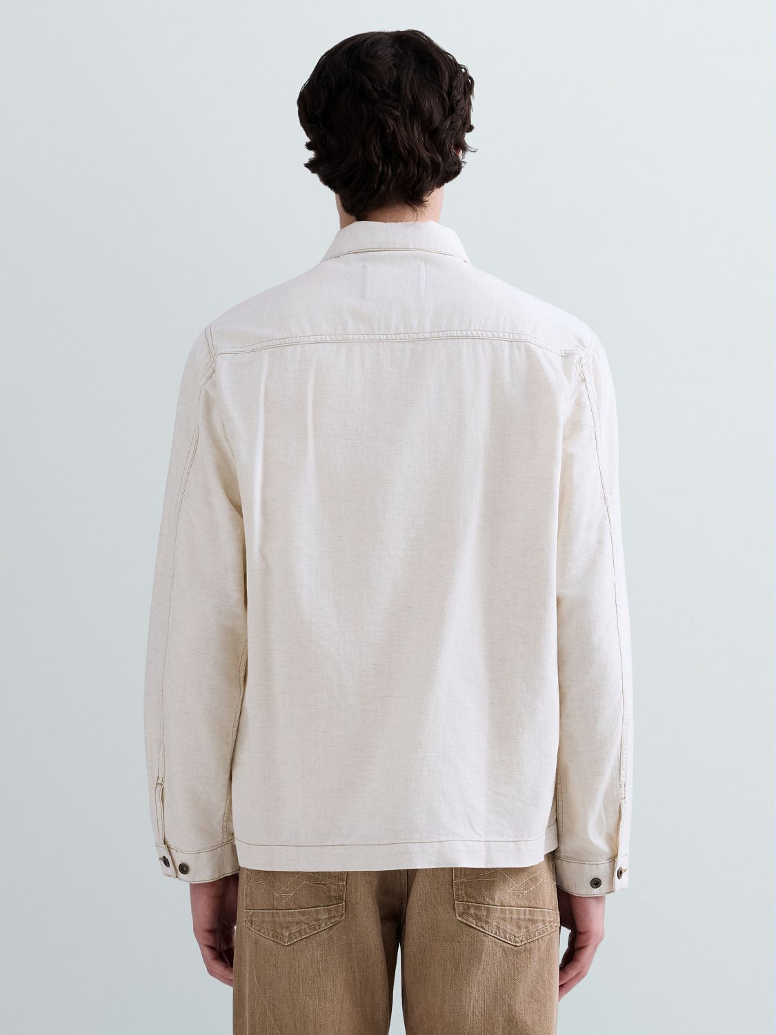 PÁNSKÁ LEHKÁ DENIMOVÁ BUNDA