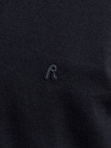 PÁNSKÝ SVETR S KAPUCÍ A JEMNOU VÝŠIVKOU R