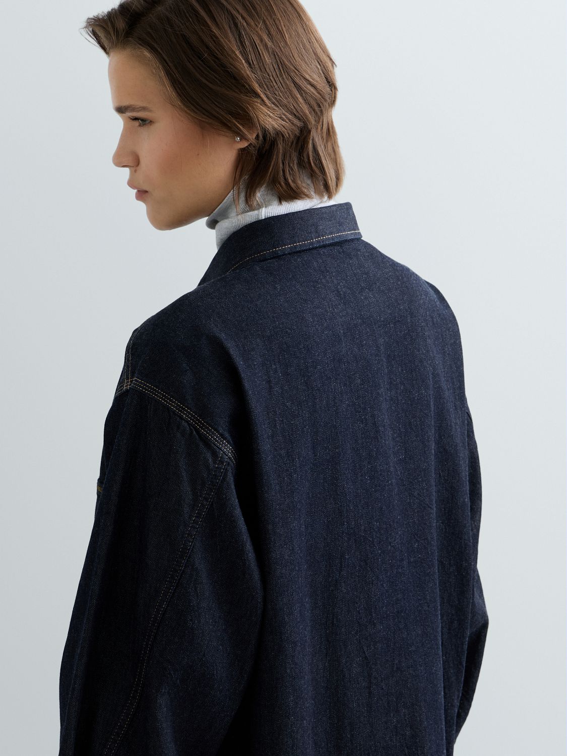 REPLAY OVERSIZE DŽÍNOVÁ KOŠILE