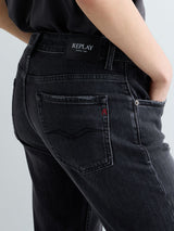 MARTY – DÁMSKÉ SLIM FIT DŽÍNY REPLAY – ČERNÉ