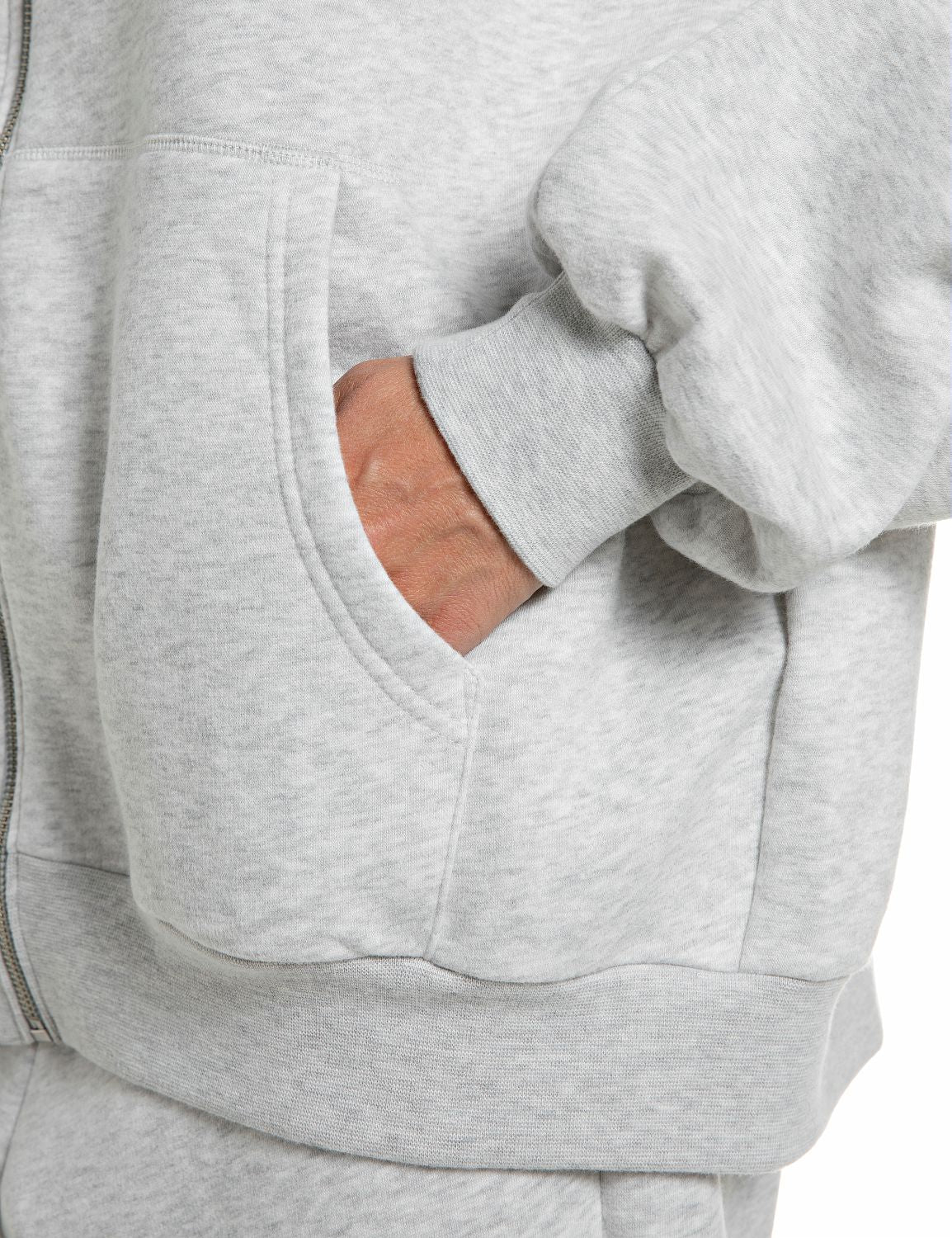 DÁMSKÁ OVERSIZED MIKINA REPLAY NA ZIP S KAPUCÍ