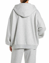 DÁMSKÁ OVERSIZED MIKINA REPLAY NA ZIP S KAPUCÍ