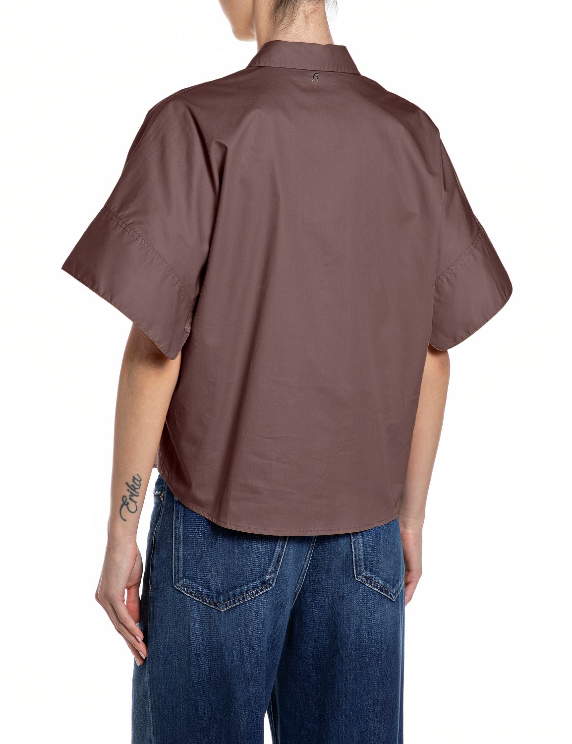 DÁMSKÁ KOŠILE S KRÁTKÝM RUKÁVEM