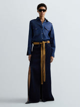 DŽÍNOVÁ KOŠILE REPLAY S KLOPOVÝMI KAPSAMI