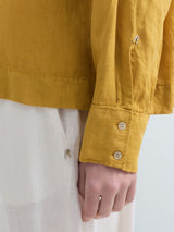 OVERSIZE LNĚNÁ KOŠILE S KAPSIČKOU REPLAY