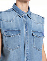 DÁMSKÁ KOŠILE BEZ RUKÁVŮ