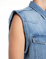 DÁMSKÁ KOŠILE BEZ RUKÁVŮ