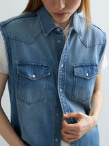 DÁMSKÁ KOŠILE BEZ RUKÁVŮ