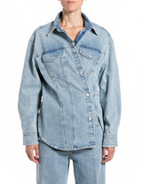 DÁMSKÁ DŽÍNOVÁ BUNDA REPLAY