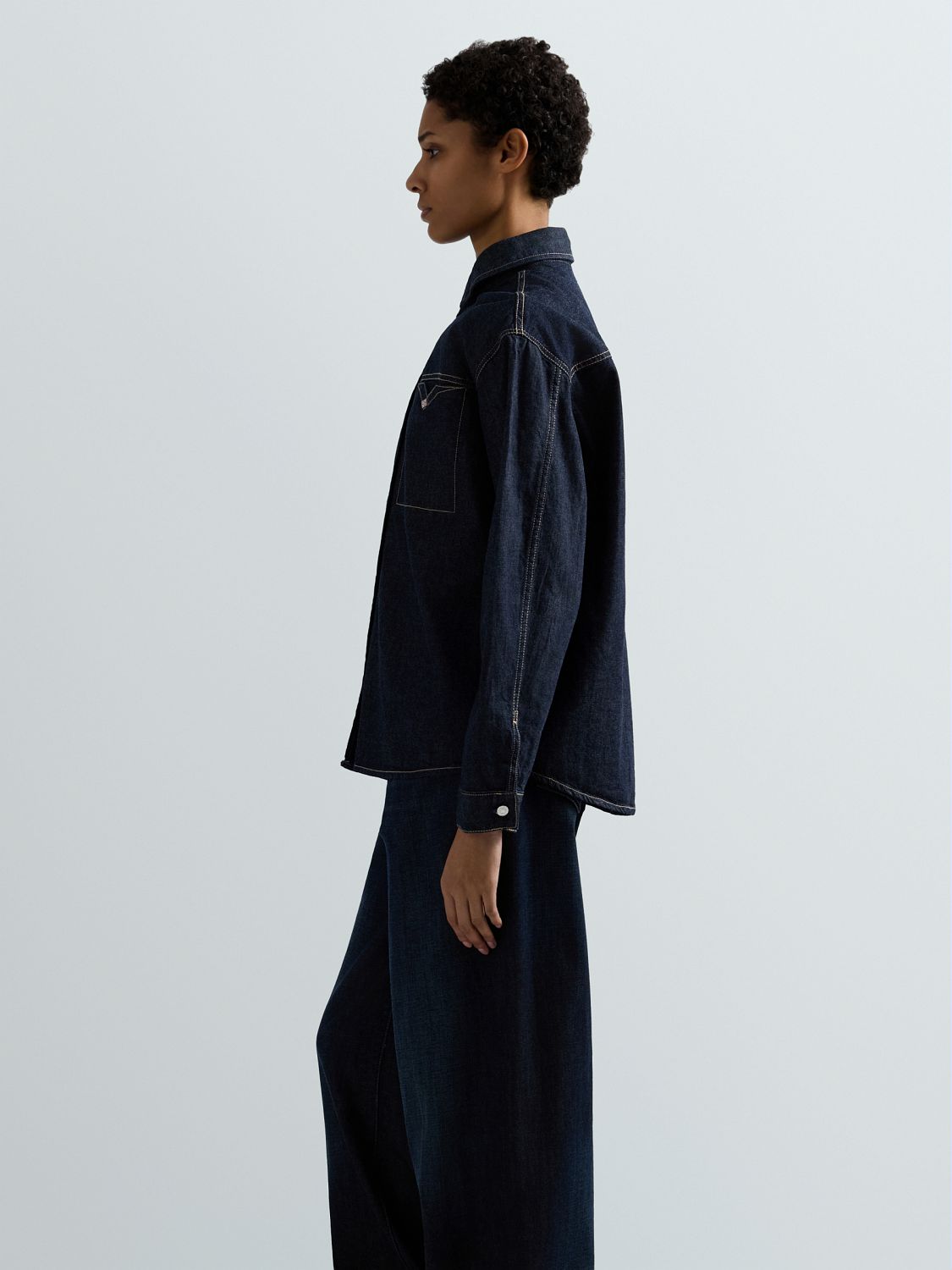 OVERSIZED DŽÍNOVÁ KOŠILE REPLAY
