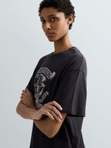 DÁMSKÉ OVERSIZE TRIČKO REPLAY – BIKER DESIGN