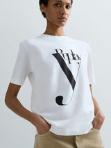 DÁMSKÉ BAVLNĚNÉ TRIČKO S VELKÝM LOGEM