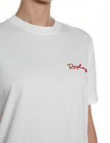 BÍLÉ TRIČKO S POTISKEM NA ZÁDECH