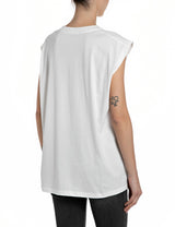 DÁMSKÉ TRIČKO BEZ RUKÁVŮ REPLAY