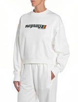 DÁMSKÁ MIKINA REPLAY S KONTRASTNÍM LOGEM