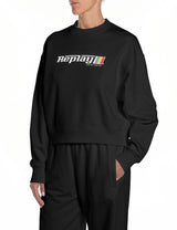 DÁMSKÁ MIKINA REPLAY S KONTRASTNÍM LOGEM