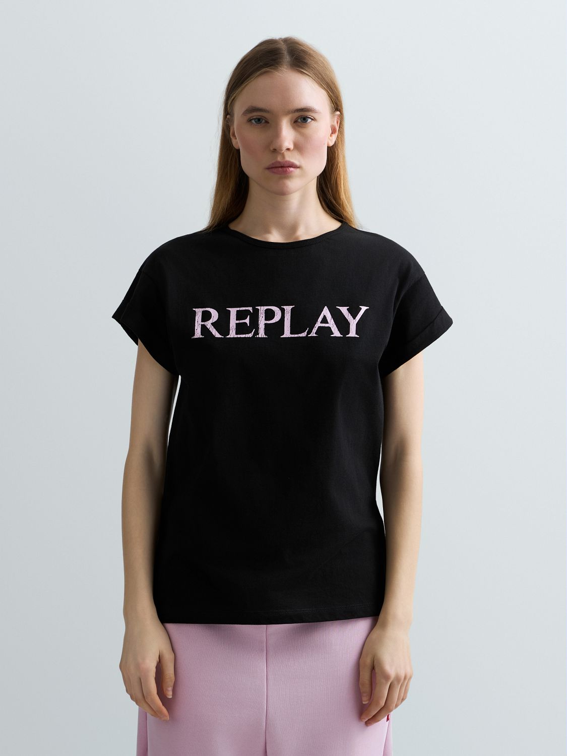 REPLAY BASIC TRIČKO S LOGEM