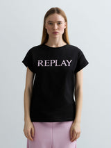 REPLAY BASIC TRIČKO S LOGEM