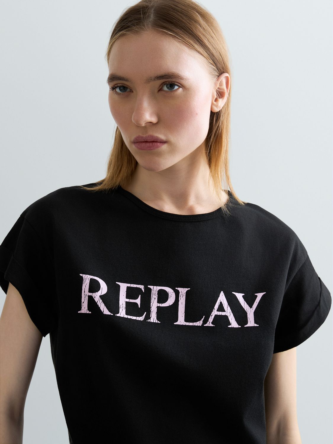 REPLAY BASIC TRIČKO S LOGEM